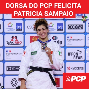 DORSA do PCP felicita Patricia Sampaio